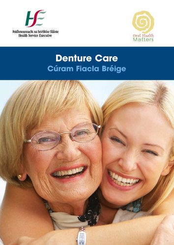 Publication cover - Denture Care Leaflet