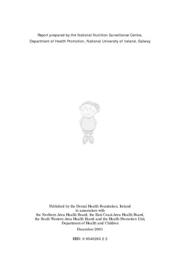 Publication cover - Oral Health in Disadvantaged Schools in the Eastern Region