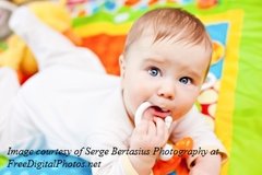 Baby chewing ring