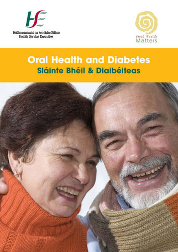 Publication cover - Oral Health & Diabetes Leaflet