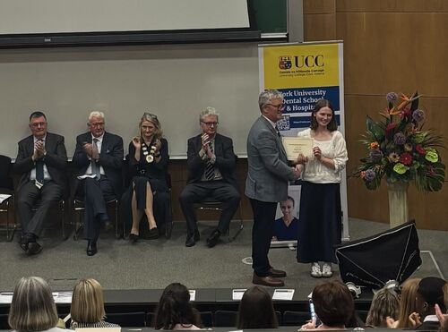 UCC DENTAL NURSE WINNER Elizabeth Dunlea 2026 2