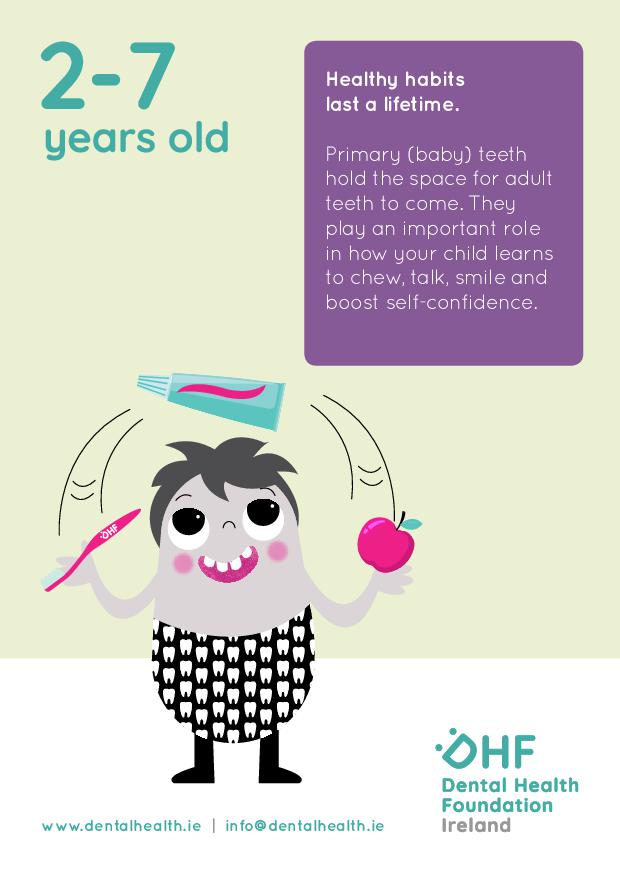 Launch of New Oral Health Postcards for Babies, Children and Teens
