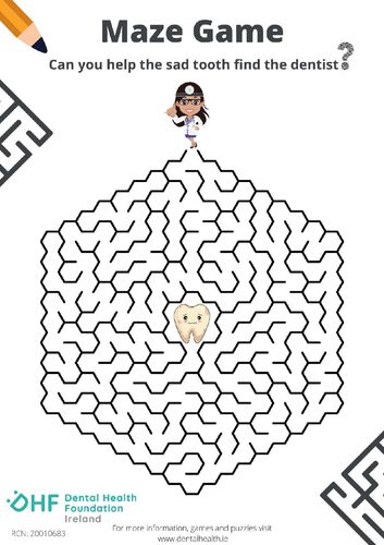 Primary School Maze Game