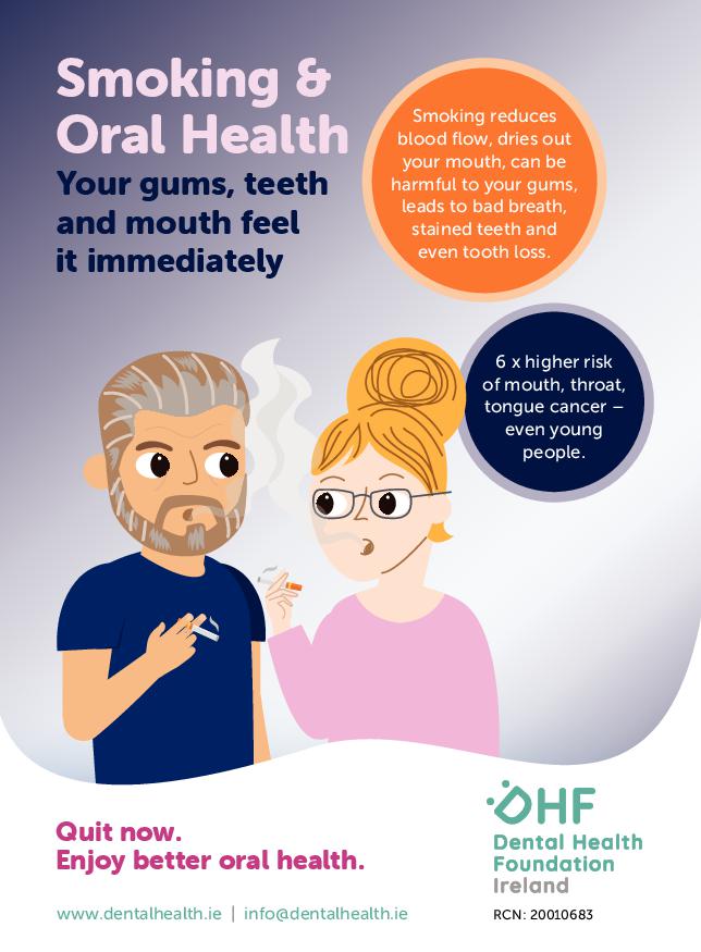 tobacco and oral health poster Tobacco's Impact on Your Smile: Havre de Grace Dentist Discover 86 Oral 7 and