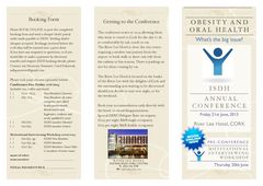 Publication cover - ISDH Conference Brochure Cork 2013