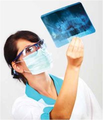 dentist looking at xray