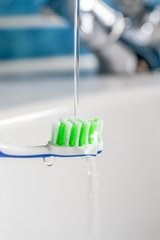 toothbrush water