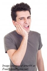man toothache